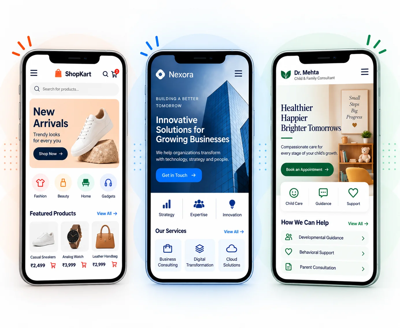 Beautiful and secure websites built by Inklik