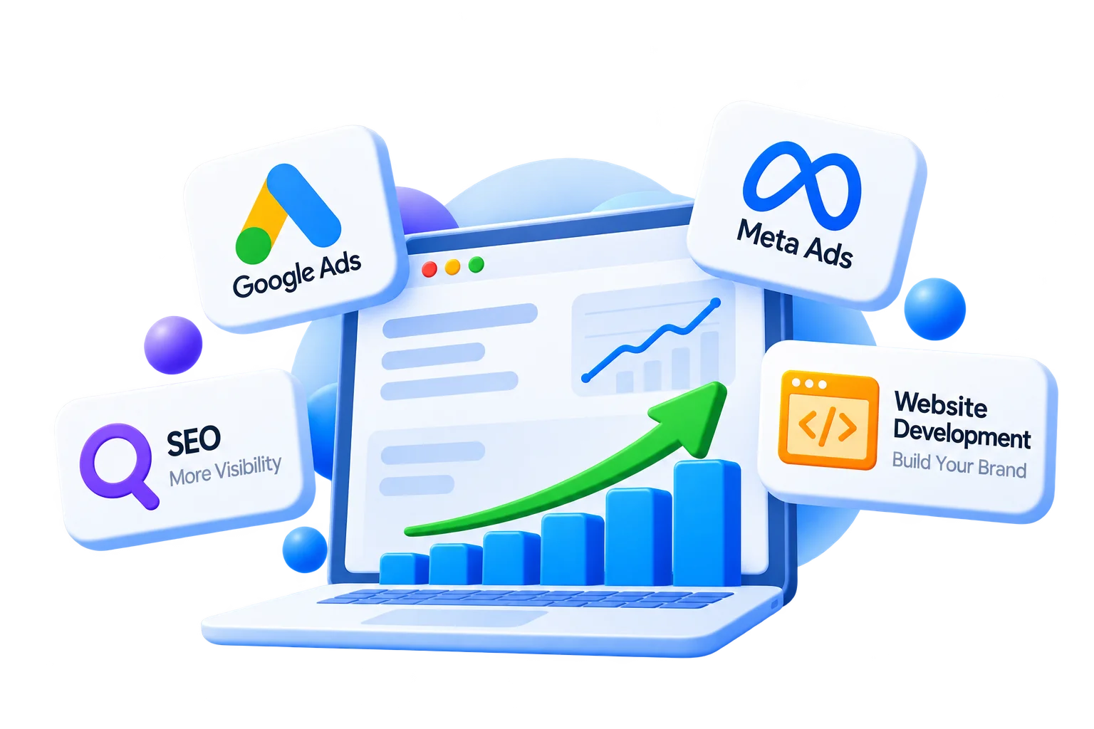 Inklik Digital Marketing Agency Services and Creative Showcase